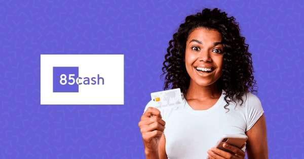 The picture 85cash.com shows when its homepage is shared